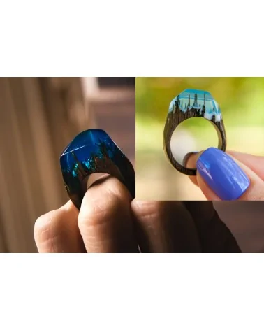 Dipoxy Epoxidharz Effekt Pigment Blau | Epoxidharz Effekt