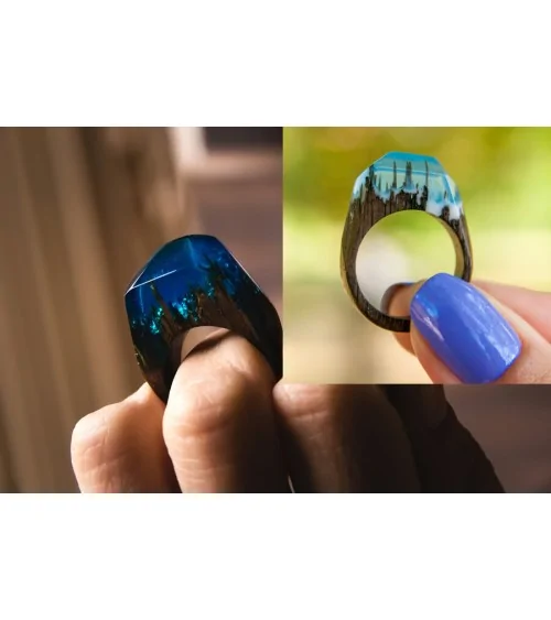 Dipoxy Epoxidharz Effekt Pigment Blau | Epoxidharz Effekt
