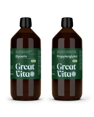 Glycerin 99,5% + Propylenglykol 99,9% | 1Liter