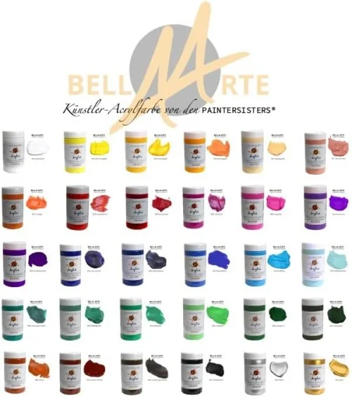 MAGI Acryl 24x500ml | Herausragender Farbbrillanz