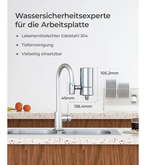 Waterdrop Wasserfiltersystem | Kohleblock Wasserfilter