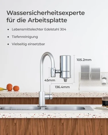 Waterdrop Wasserfiltersystem | Kohleblock Wasserfilter