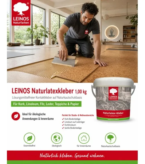 LEINOS Naturlatexkleber Tufting | 1 kg