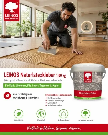 LEINOS Naturlatexkleber Tufting | 1 kg