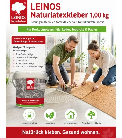 LEINOS Naturlatexkleber Tufting | 1 kg