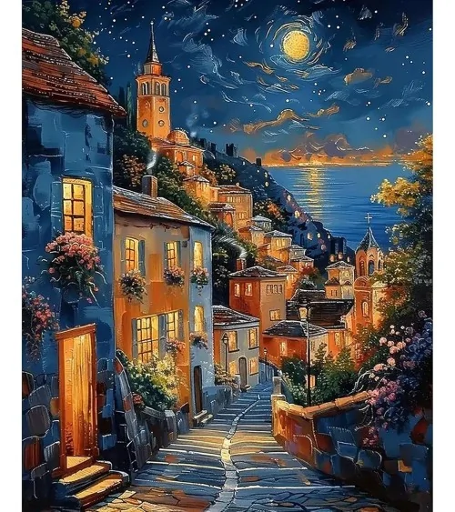Malen Nach Zahlen 40x50cm | Altstadt