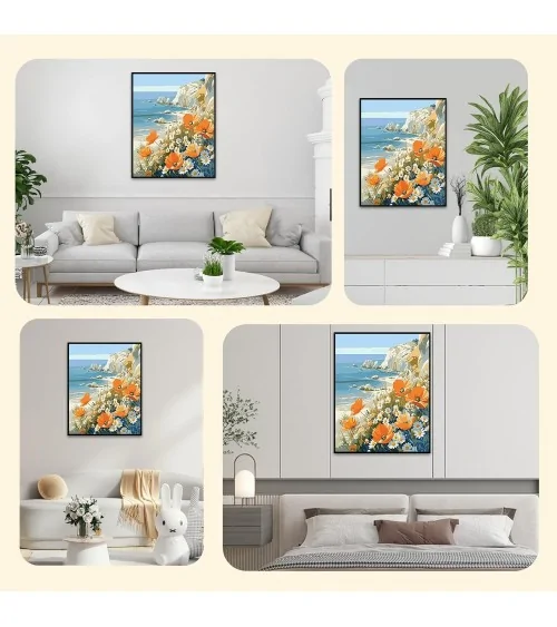 Malen Nach Zahlen 40x50cm | Mohnblumen