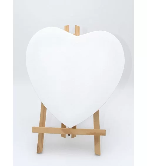 Châssis en forme de cœur | Des œuvres d'art créées avec amour