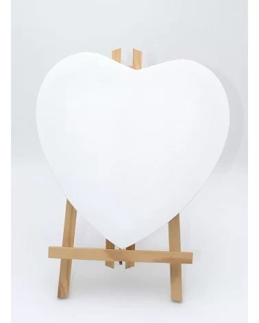 Châssis en forme de cœur | Des œuvres d'art créées avec amour
