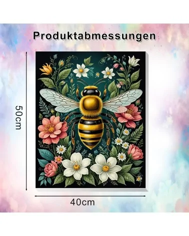 Malen Nach Zahlen 40x50cm | Biene