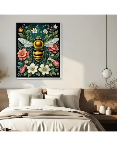 Malen Nach Zahlen 40x50cm | Biene