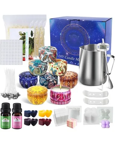 Kerzenherstellung Set | Kreative Kerzenkunst