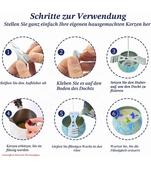 Kerzenherstellung Set | Kreative Kerzenkunst