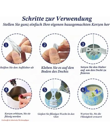 Kerzenherstellung Set | Kreative Kerzenkunst