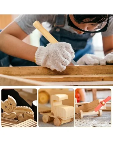 Holz Schnitzwerkzeug 95tlg | Perfekt für DIY-Projekte