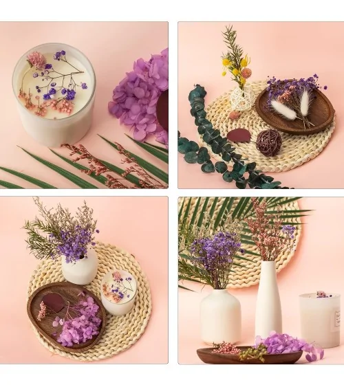 Fleurs séchées naturelles | Bricolage durable