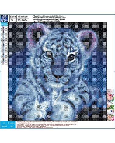 Diamant Painting- Tiger Style