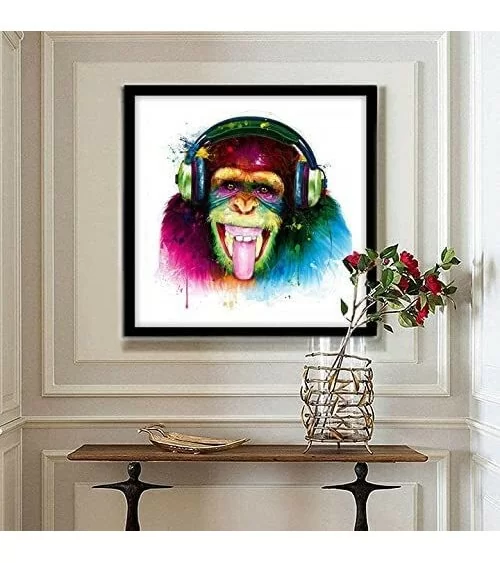 Diamond Painting 35x35cm | Affe