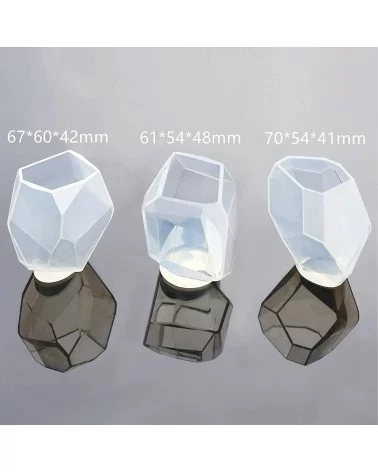 Silikon Giessform | geometrische Formen
