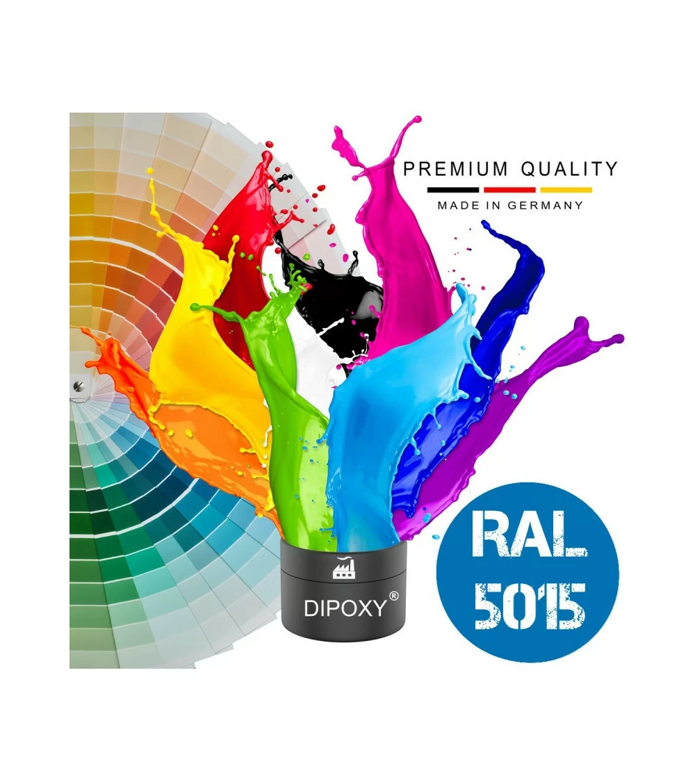 Dipoxy Epoxidharz Pigment RAL 5015 | Hohe Pigmentierung