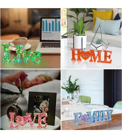 Silikon Giessform | Live, Love, Family, Home